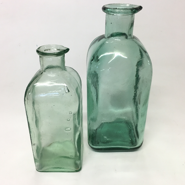 CONDIMENT BOTTLE, Recycled Green Glass - Assorted